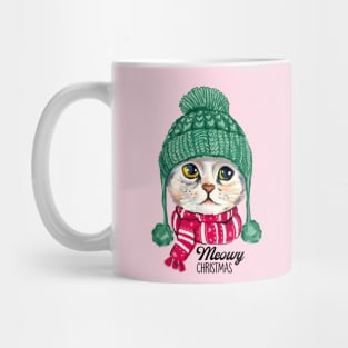 Meowy Christmas Jingle Cat Mug